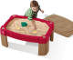 Step2 Zandtafel Naturally Playful rood 759400