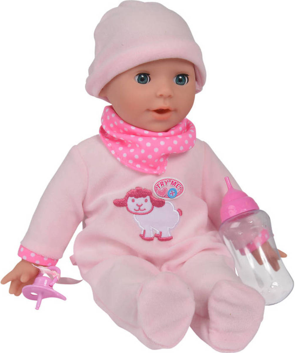 Simba Laura Baby Pop met flesje