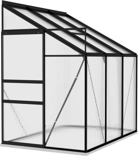 VidaXL Broeikas 3,97 m³ aluminium antraciet
