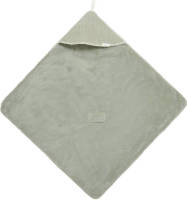 Koeka omslagdoek teddy/corduroy Vik 100x100 cm groen