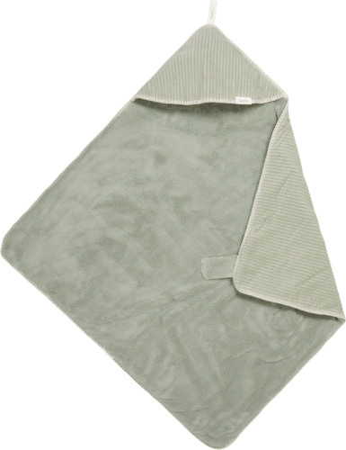 Koeka omslagdoek teddy/corduroy Vik 100x100 cm groen