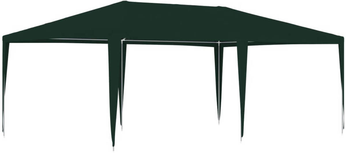 VidaXL Partytent professioneel 90 g/m² 4x6 m groen