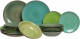 Easyline Serviesset Summer Green 18-Delig