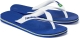 Havaianas Brasil Logo teenslippers wit/blauw