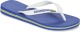 Havaianas Brasil Logo teenslippers wit/blauw