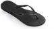 Havaianas Slim teenslippers zwart