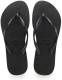 Havaianas Slim teenslippers zwart