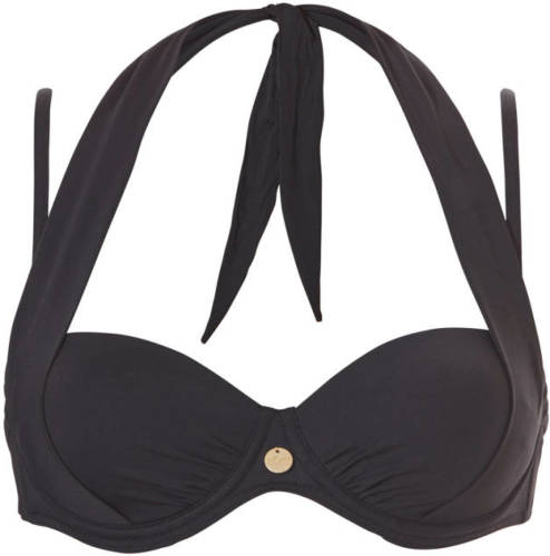 TC WOW strapless beugel bikinitop zwart