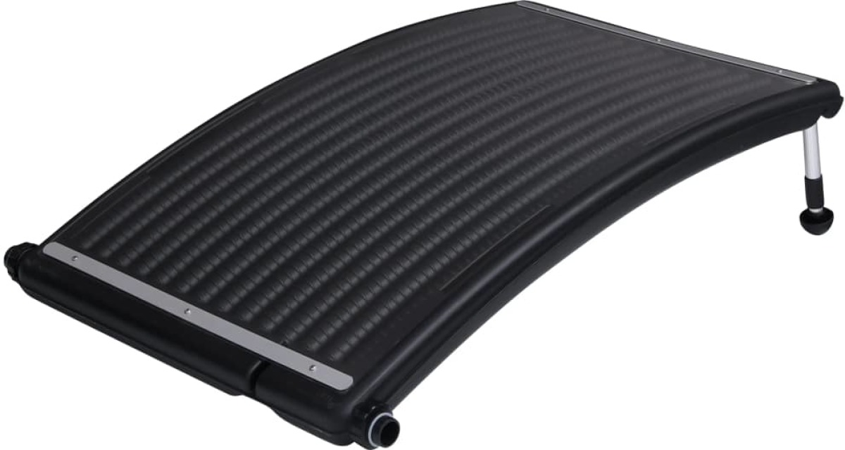 VidaXL Zonneverwarmingspaneel gebogen zwembad 110x65 cm