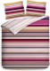 Heckett & Lane dekbedovertrek Alena - Flambe Roze - 2-Persoons 200x200/220 cm