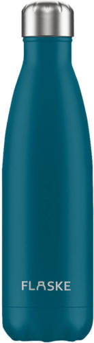 FLASKE - Bottle - 500ML/Blauw/RVS/0
