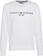 Tommy hilfiger sweater met logo wit