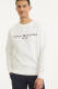 Tommy hilfiger sweater met logo wit