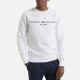 Tommy hilfiger sweater met logo wit