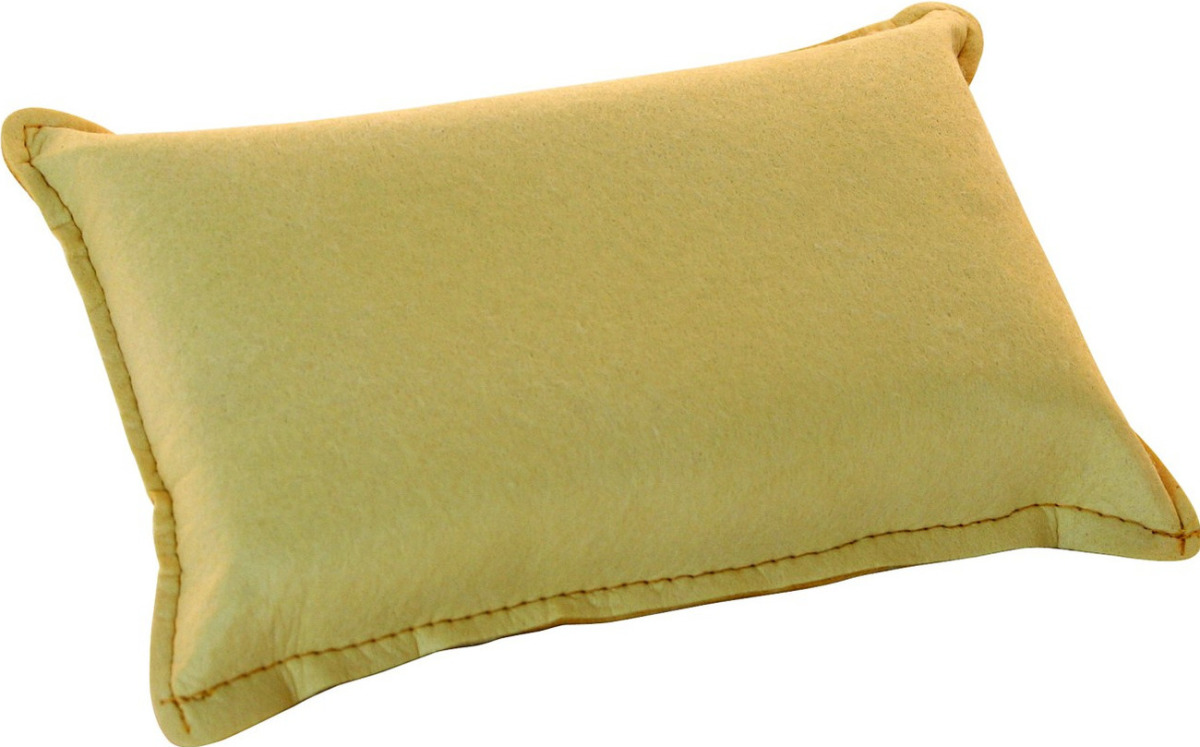 Merkloos 1x Schoonmaaksponzen zeem 13 x 9 x 4 cm voor ramenlappen/auto reinigen