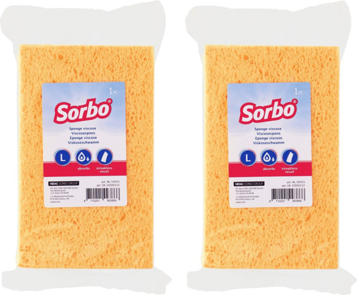 Sorbo 5x Huishoud producten afwas/schoonmaaksponsjes 16 cm