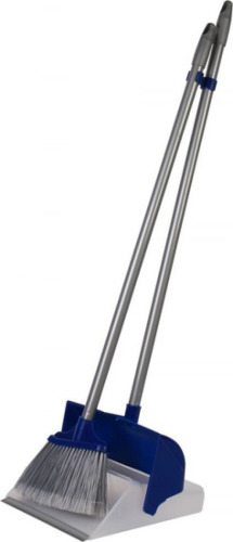 Merkloos Stoffer en blik met steel en opvangblik 107 x 28 x 12 cm