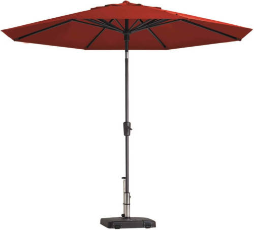 Madison Parasol Paros rond 300 cm steenrood