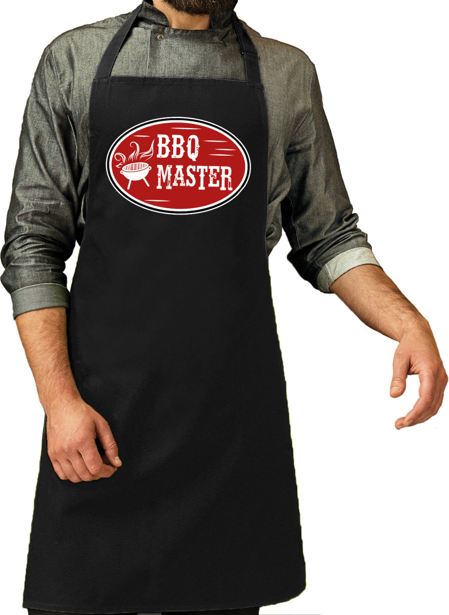 Bellatio Decorations BBQ / Barbecue master cadeau schort voor heren