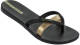 Ipanema Kirey teenslippers zwart/goud