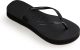 Havaianas Slim Flatform teenslippers zwart