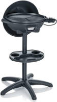 SEVERIN PG 8541 Grill Kookunit Electrische Barbecue - 2000W - Zwart