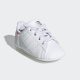 adidas Originals Stan Smith sneakers wit/zilver metallic