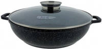 EDENBERG Stonetec Line - Luxe Wokpan - Ø 32 cm - 5.5l - 3-laags anti-aanbaklaag
