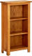 VidaXL Boekenkast smal 45x22,5x82 cm massief eikenhout en MDF