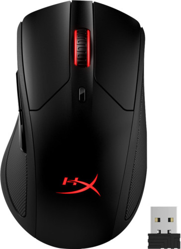 HyperX Pulsefire Dart Draadloze RGB Gaming Muis - Draadloos oplaadbaar