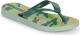 Ipanema Classic Kids teenslippers met camouflage print kaki/groen