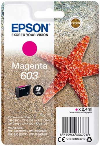 Epson 603 - Zeester Inkt Paars