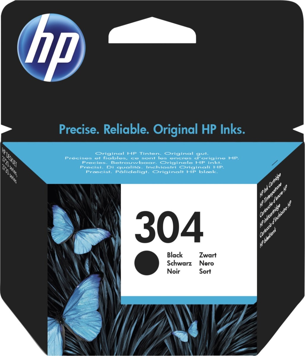 HP 304 Inkt Zwart