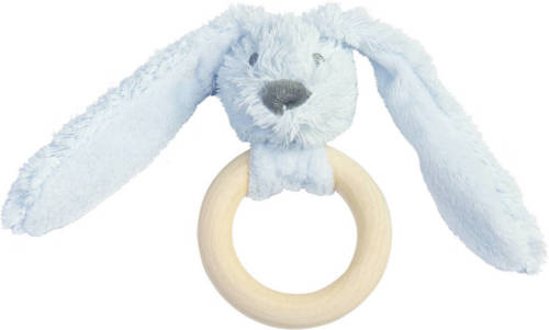 Happy Horse Blue Rabbit Richie FSC Wooden Teething Ring