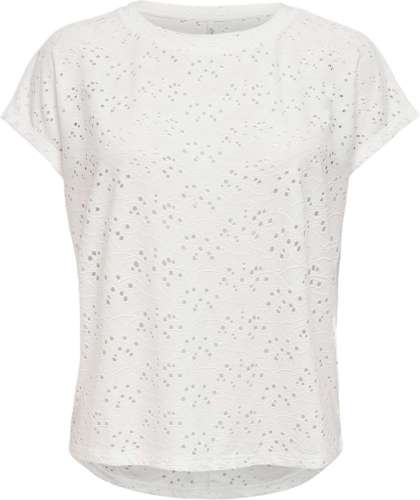 Only top met open detail wit