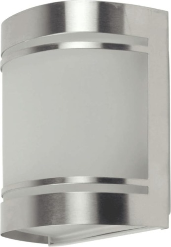 Byron LED Wandlamp voor Buiten Zilver
