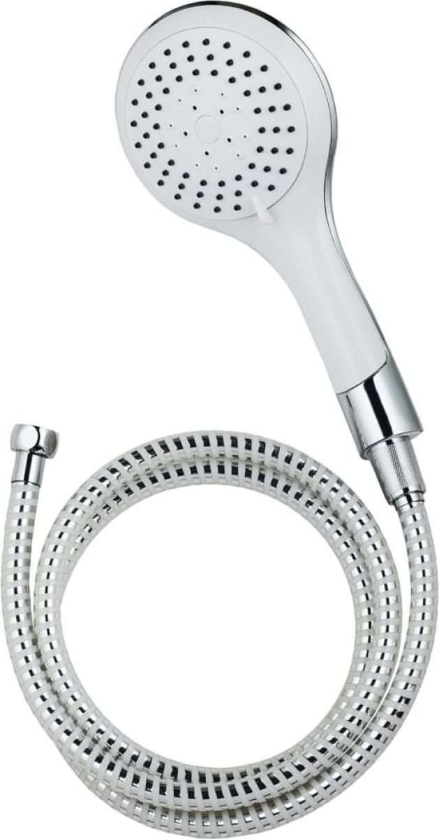 SCHÜTTE Handdoucheset BROADWAY chroomkleurig en wit