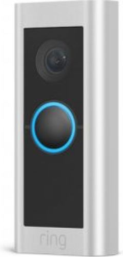 Ring Video Doorbell Pro 2 Hardwired Nikkel, Gesatineerd staal