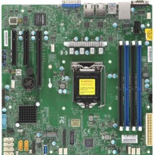 Supermicro X11SCL-F server-/werkstationmoederbord LGA 1151 (Socket H4) Micro ATX Intel C242