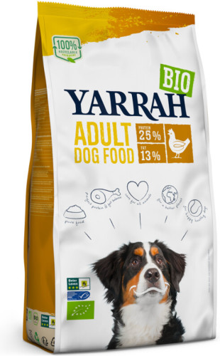 Yarrah Biologisch Hondenvoer Adult Kip 5 kg