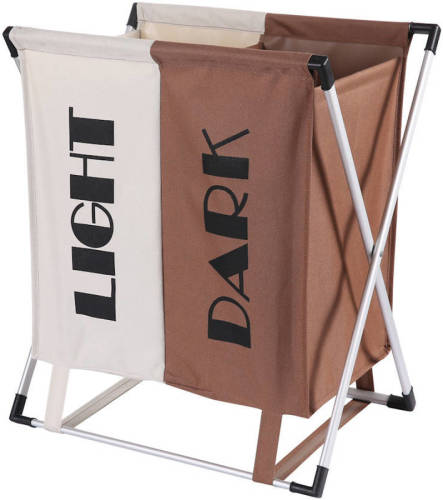 Decopatent Wassorteerder 2 Vakken voor Donkere & Lichte was - 60 Liter