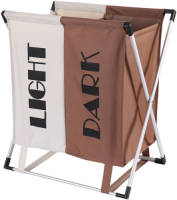 Decopatent Wassorteerder 2 Vakken voor Donkere & Lichte was - 60 Liter