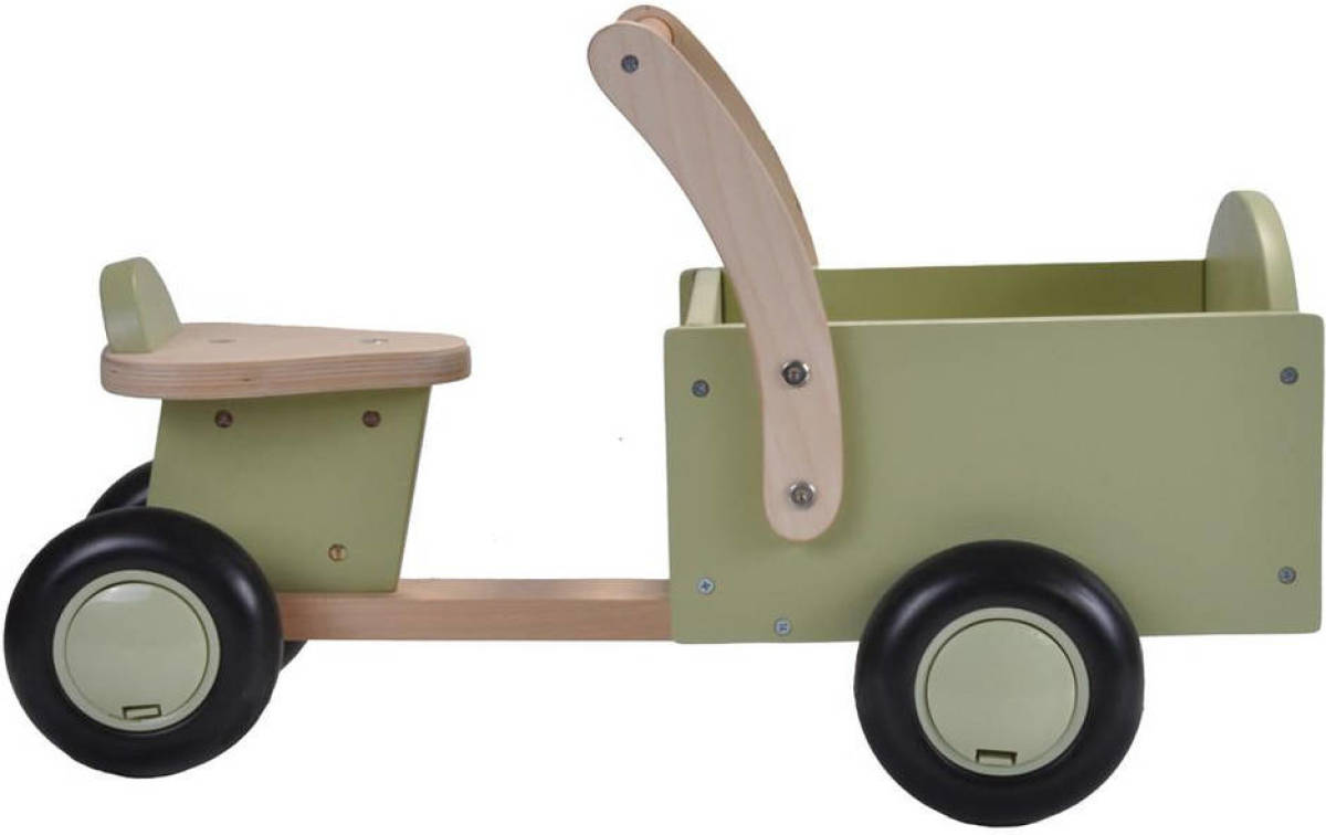 Bandits and Angels - Houten bakfiets Little Rider retro green