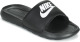 Nike Victori One Slide badslippers zwart/wit