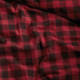 Damai Timber flanel dekbedovertrek - Lits-jumeaux (240x200/220 cm + 2 slopen) - Flanel - Red