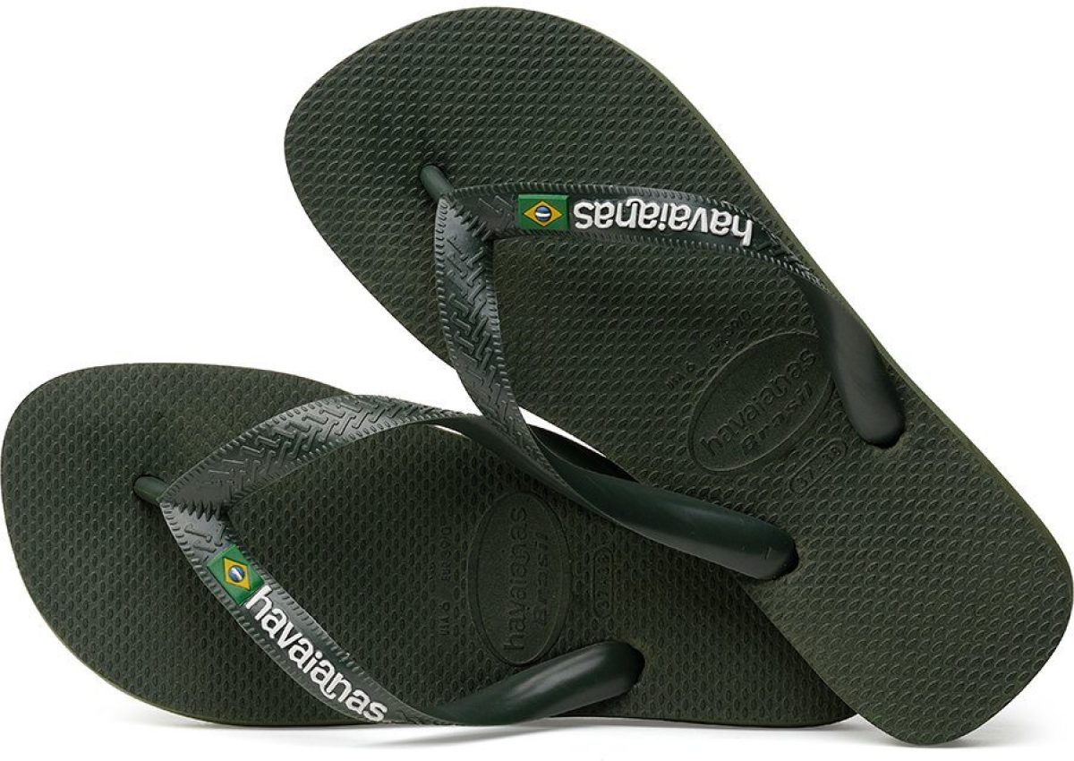 Havaianas Teenslippers Brasil Logo