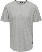 ONLY & SONS T-shirt Matt grijs melange