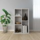 VidaXL Boekenkast/dressoir 45x25x80 cm spaanplaat wit