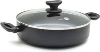 Greenpan Torino Keramische Hapjespan - 28 cm - met glazen deksel