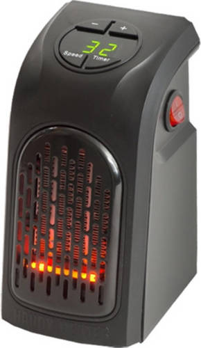Bekend van TV Handy Heater Stopcontact Verwarming HAH001